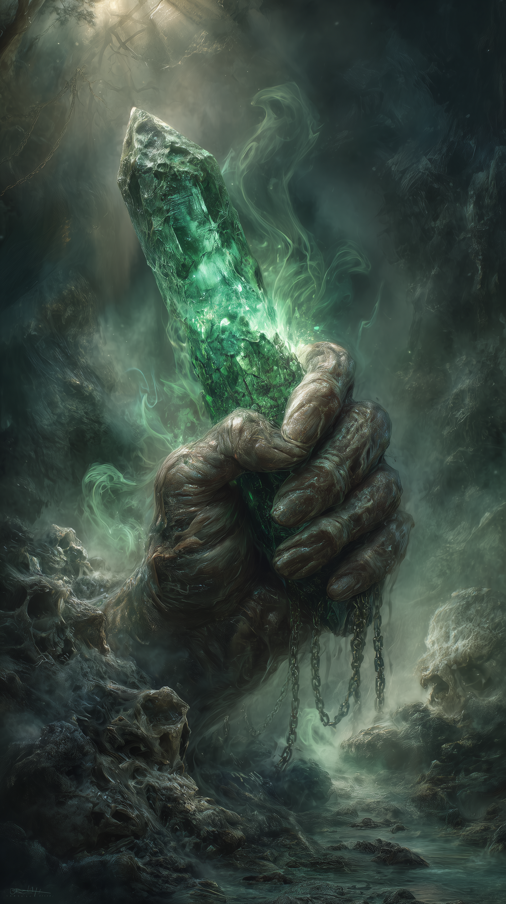 Founding Shard — clutched in the hand of the fallen